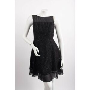 Aidan Mattox Womens ALine Cocktail Dress Fit Flare